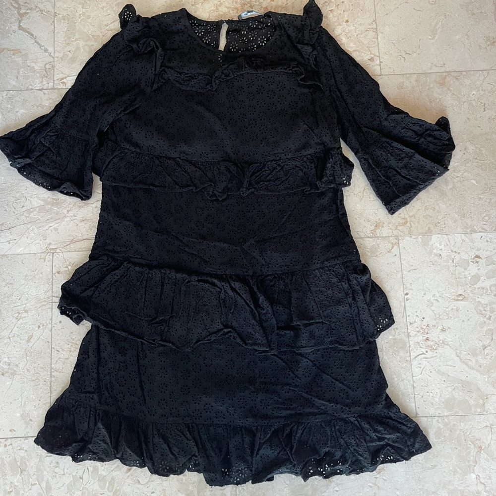 Madewell Ruffle& Eyelet Dress